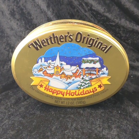 Werther's original 1998 tin winter scene - Picture 1 of 9